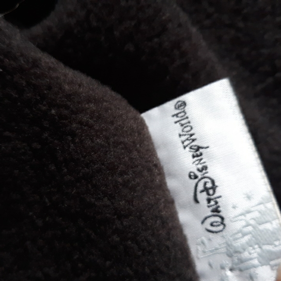 Walt Disney World Grumpy Embroidered Mohawk Tassel Winter GreyBlack Ear Flap - Picture 10 of 15